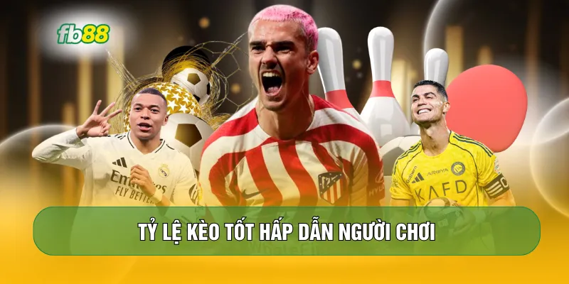 Tỷ lệ kèo tốt hấp dẫn người chơi