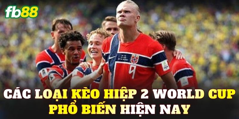 Các loại kèo hiệp 2 World Cup phổ biến hiện nay