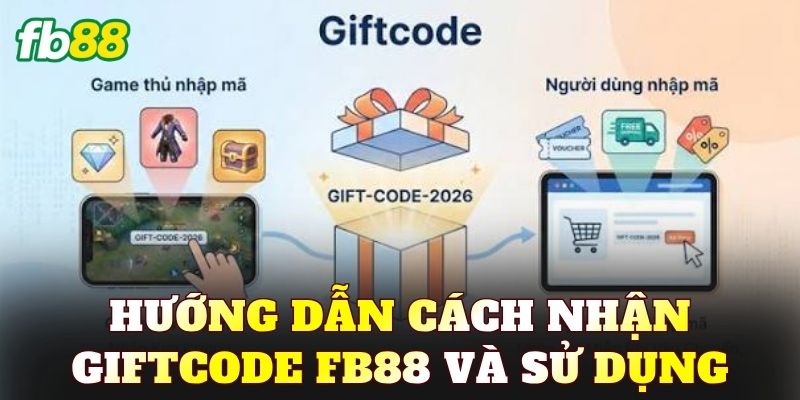 Hướng dẫn cách nhận giftcode FB88 và sử dụng