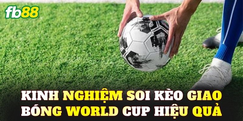 Kinh nghiệm soi kèo giao bóng World Cup hiệu quả